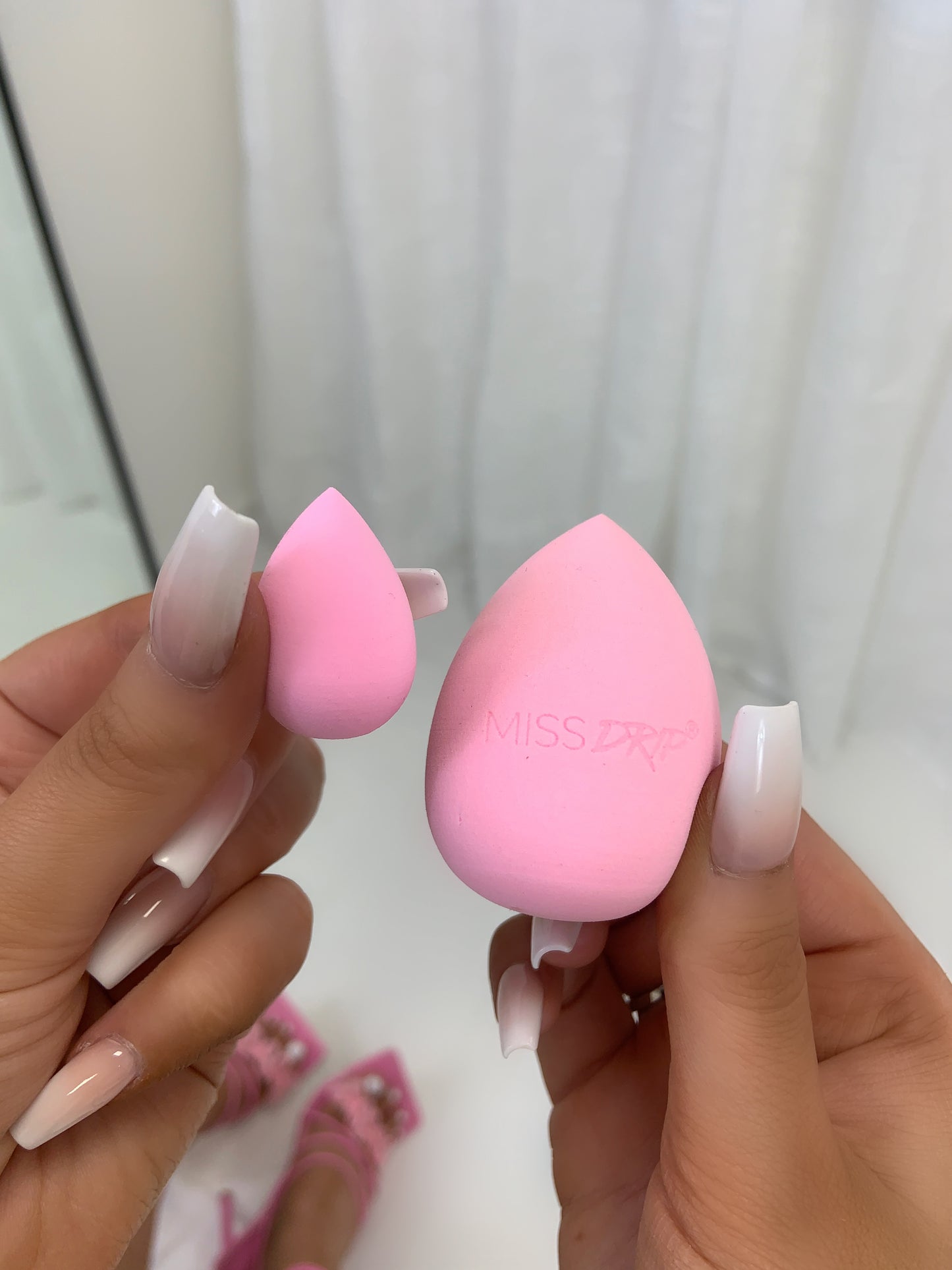Pink Duo Expanding Blender Sponges