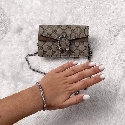 Silver Rope Bracelet
