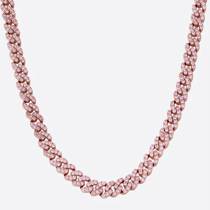 Isla Prong Cuban Chain Pink